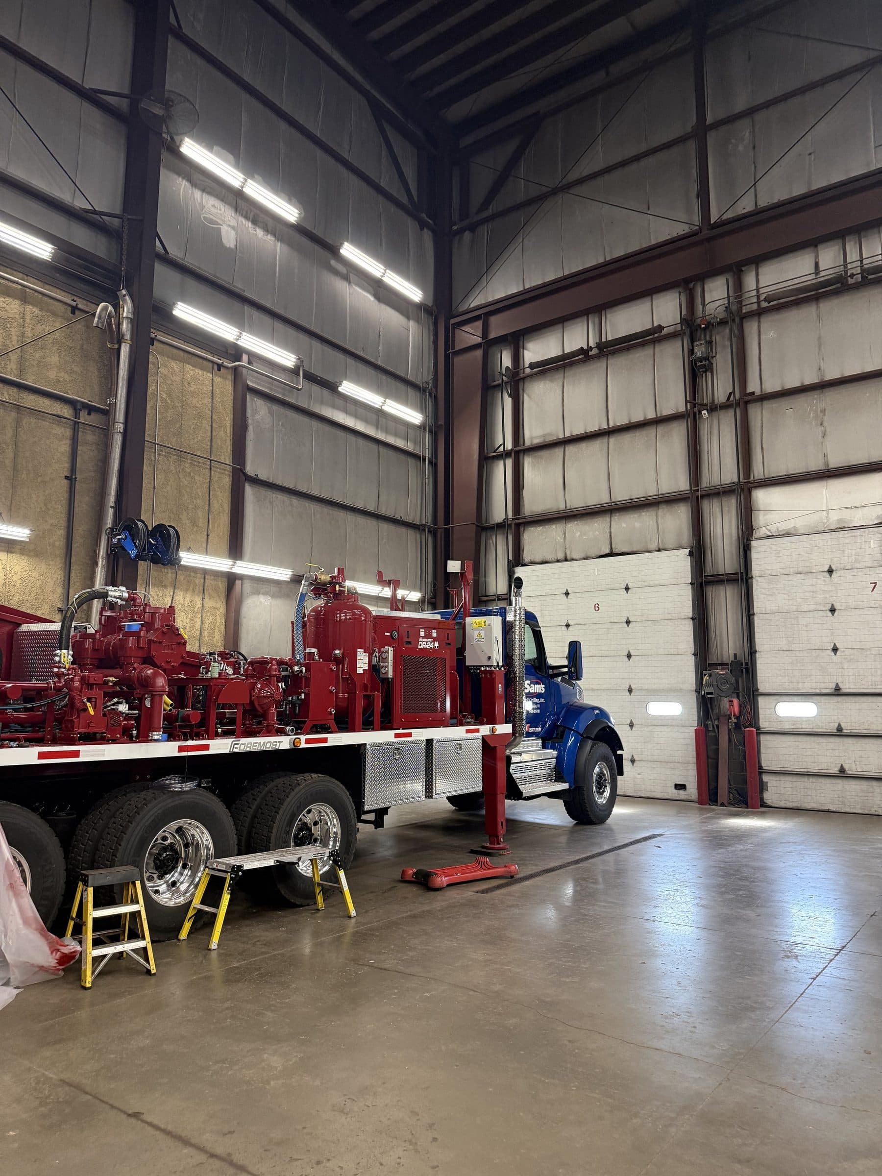 Rig in the Nest repair shop