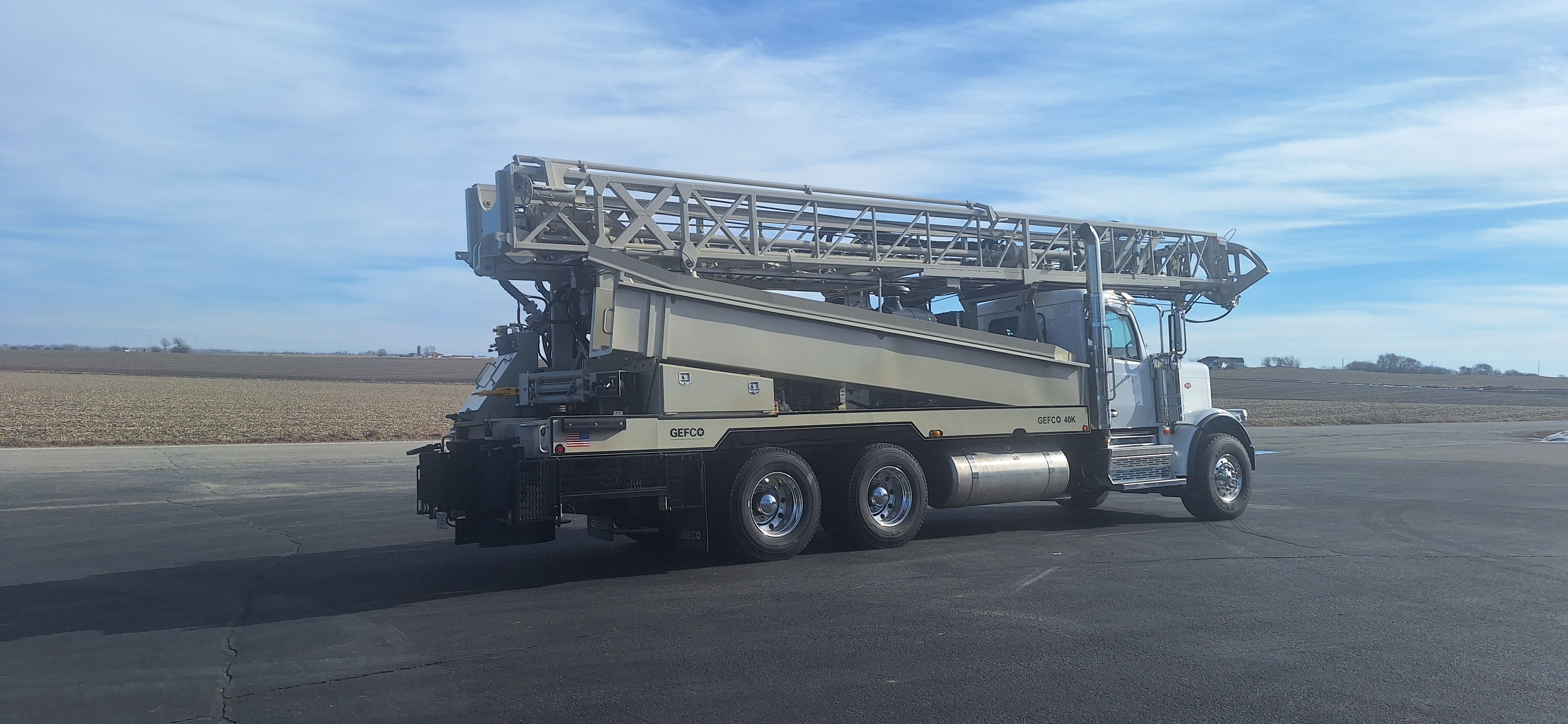 GEFCO 40K rental to Cahoy Pump Service of Iowa!