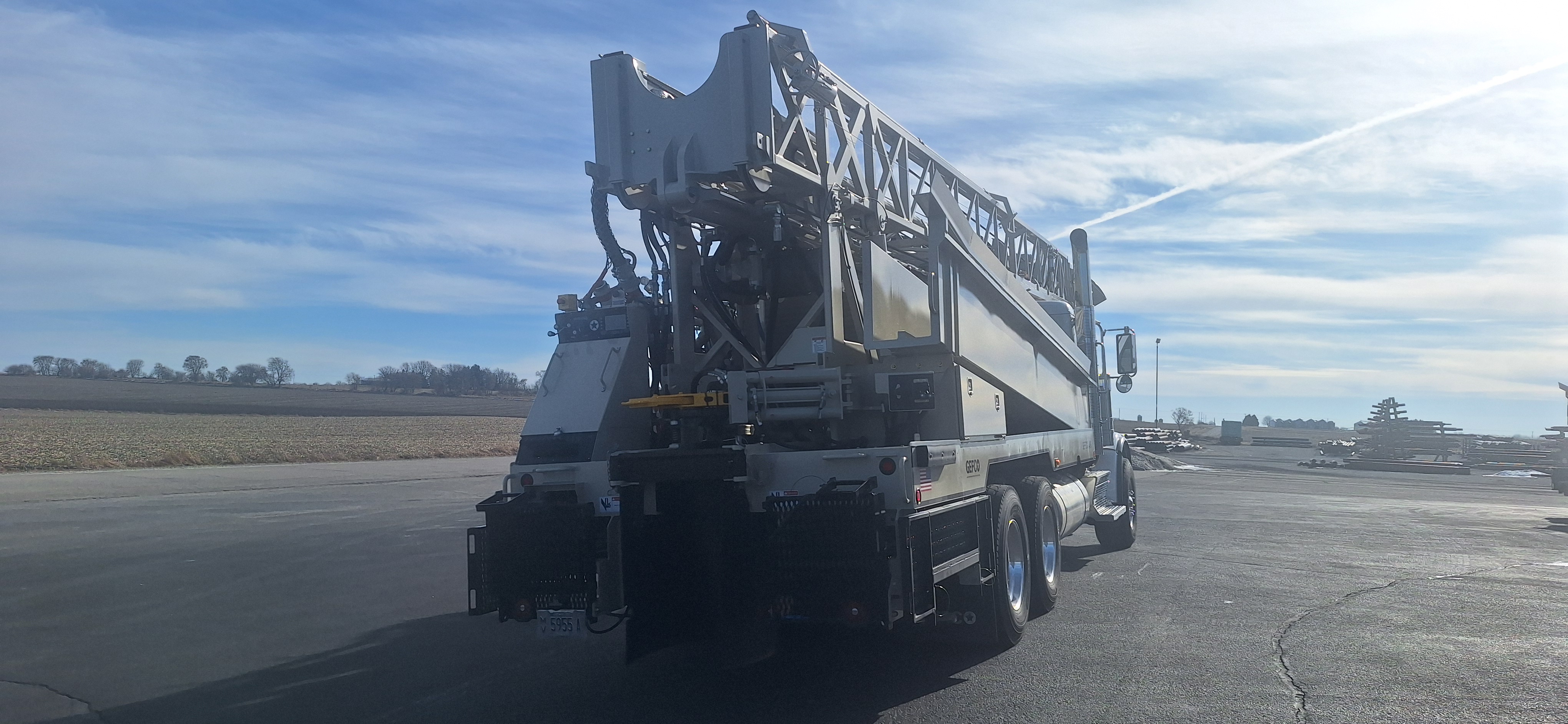 GEFCO 40K rental to Cahoy Pump Service of Iowa!