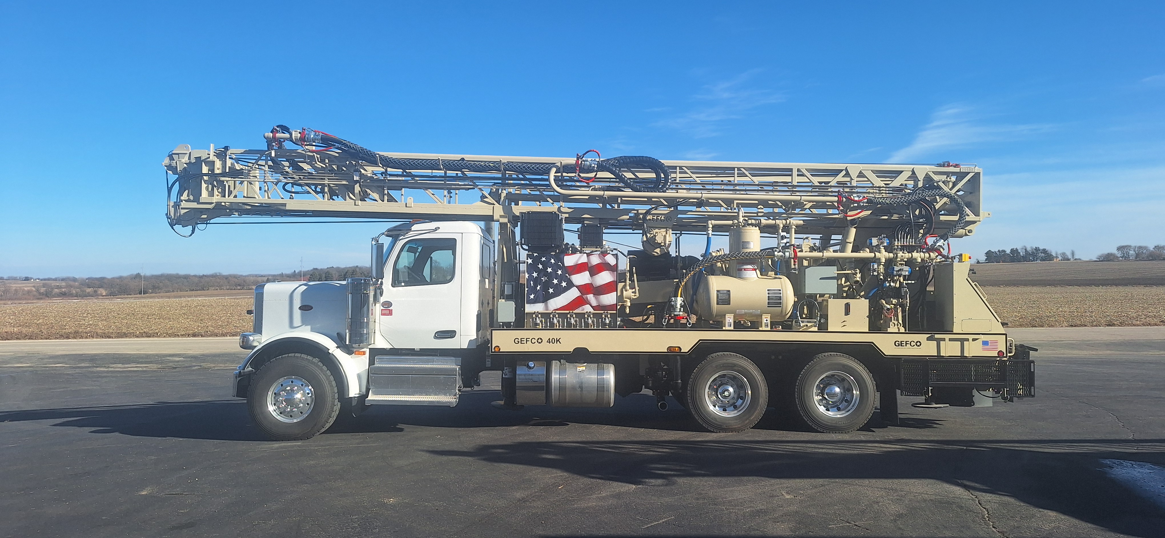 GEFCO 40K rental to Cahoy Pump Service of Iowa!