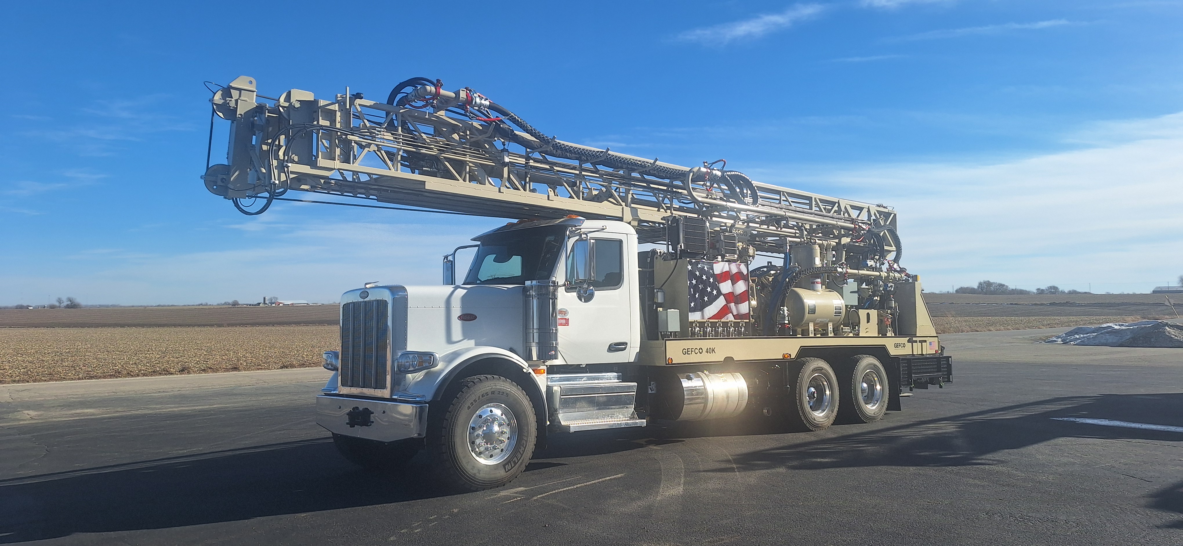 GEFCO 40K rental to Cahoy Pump Service of Iowa!