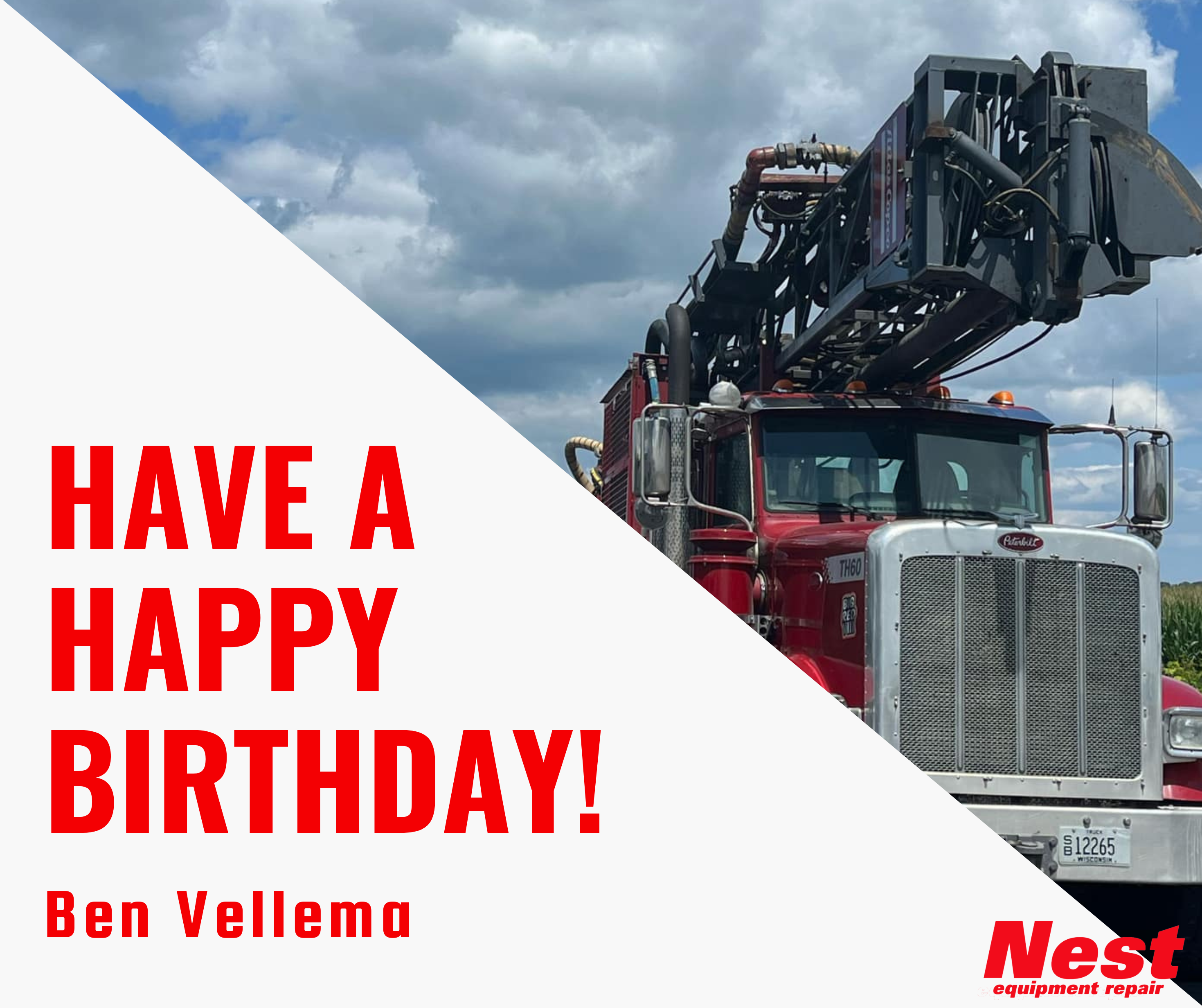 Happy Birthday to Ben Vellema!