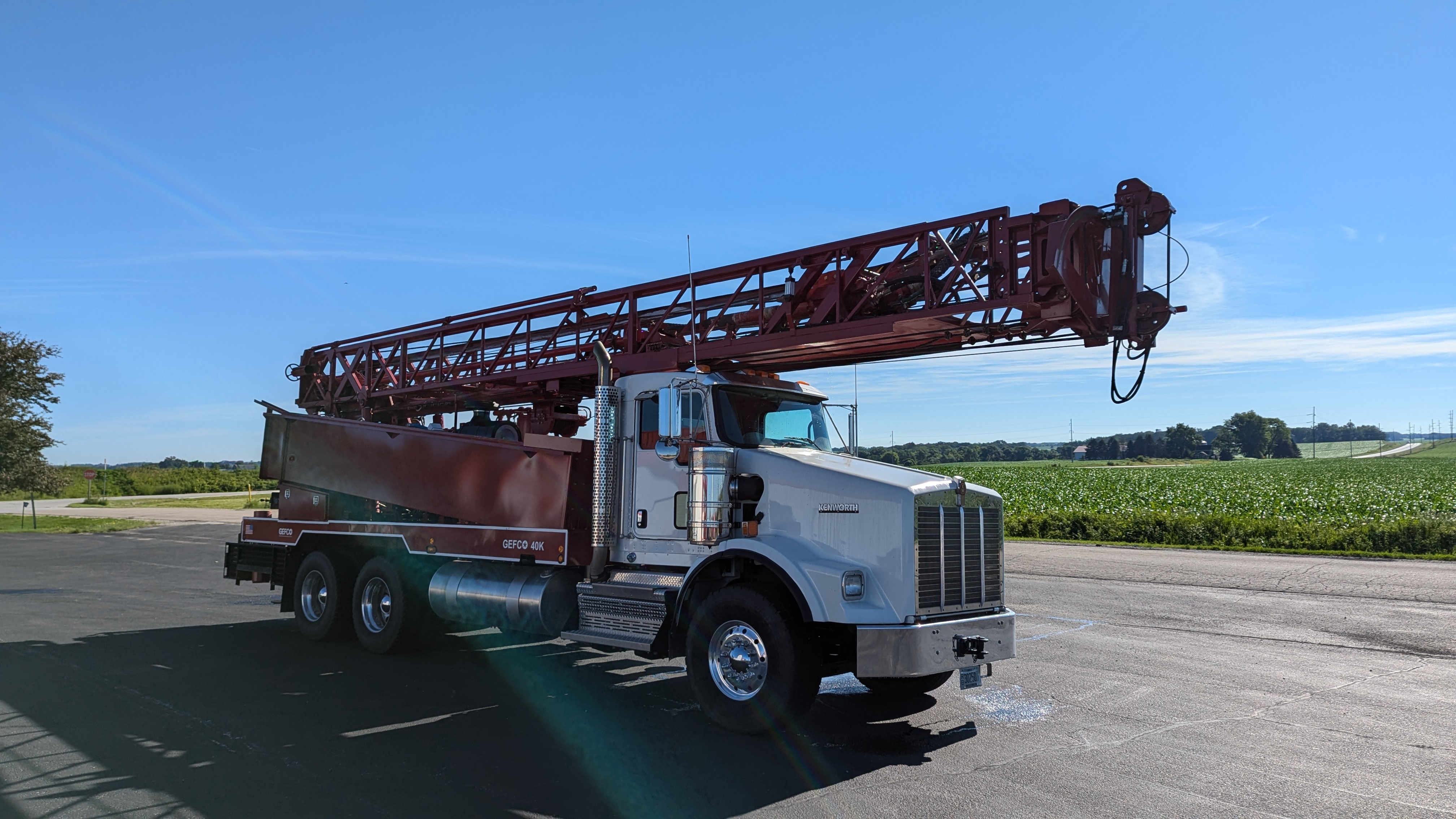 For Sale and immediately available: 2023 GEFCO 40K on a Kenworth T800