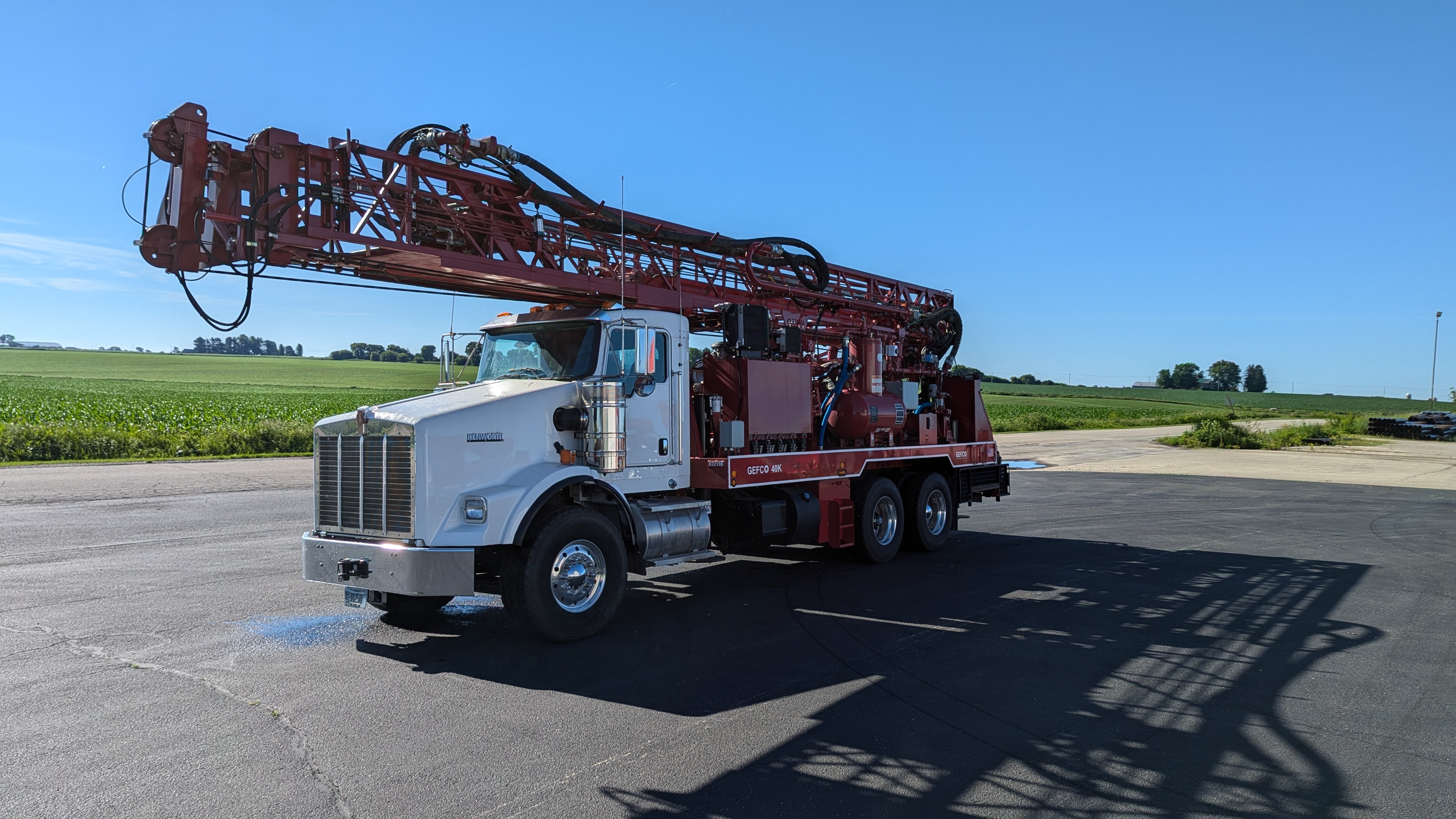 For Sale and immediately available: 2023 GEFCO 40K on a Kenworth T800