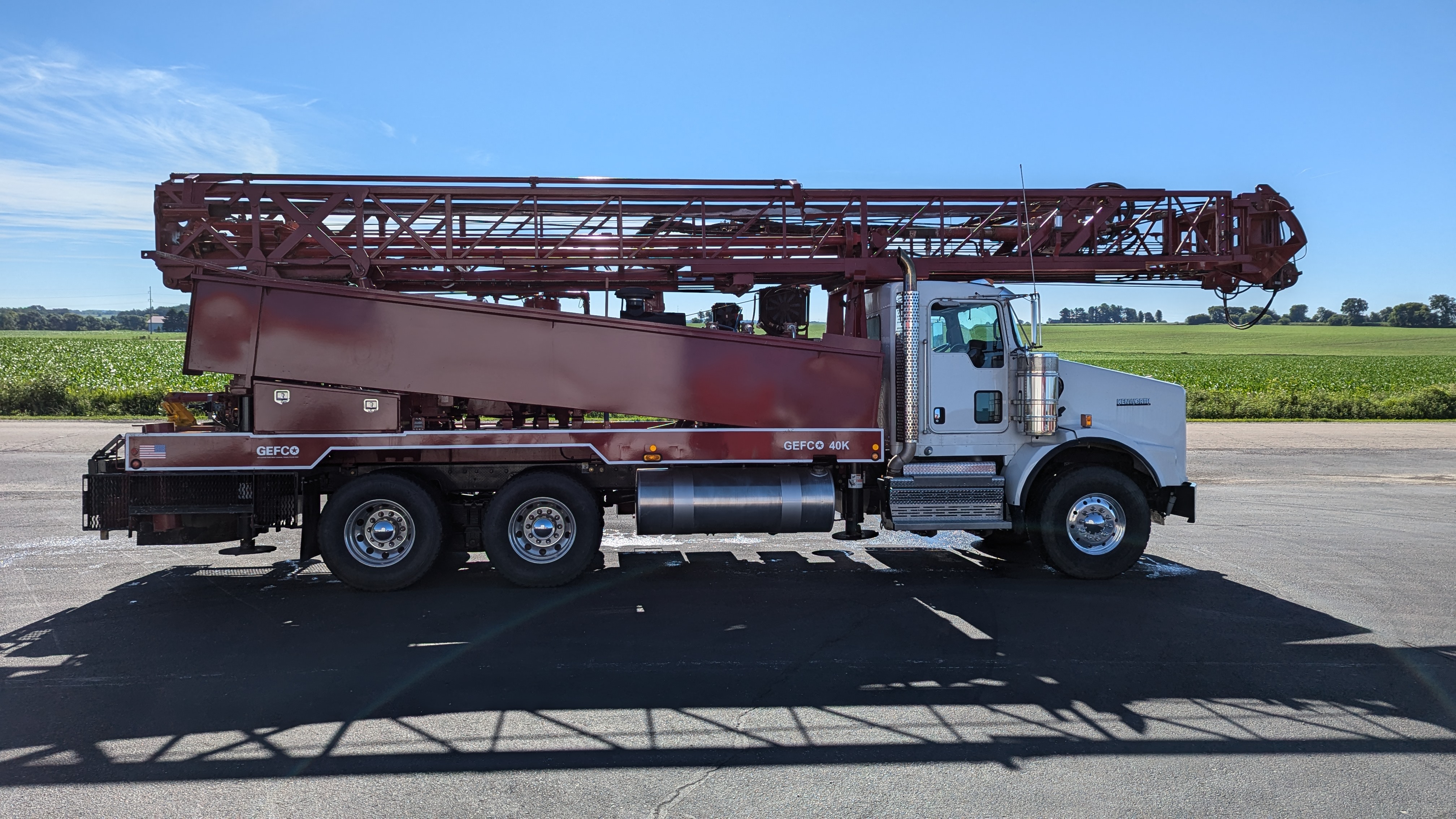 For Sale and immediately available: 2023 GEFCO 40K on a Kenworth T800